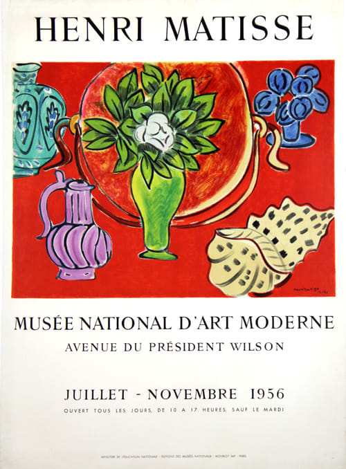 Henri Matisse, Musée National D'Art Moderne, 1956