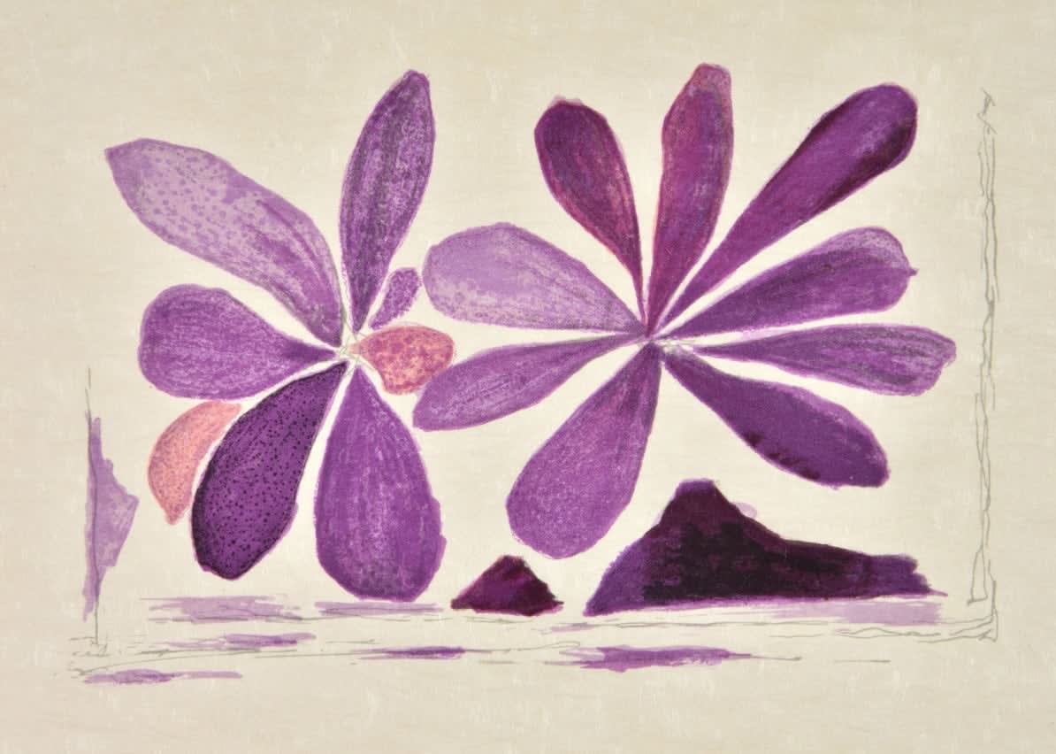 Georges Braque, Fleurs de l'Air from Rene Char, Lettera Amorosa, 1963