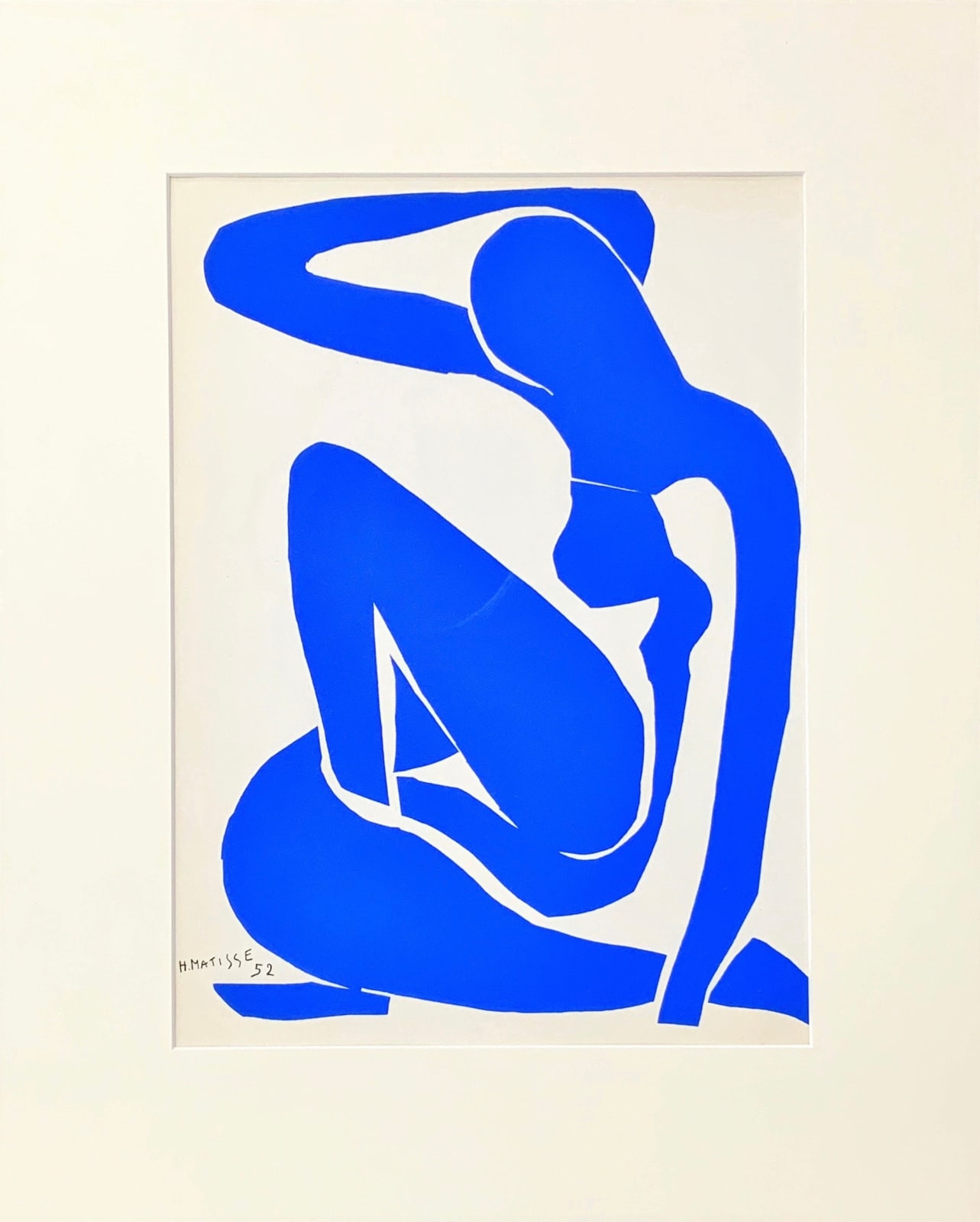 Henri Matisse, Nu Bleu I, 1958