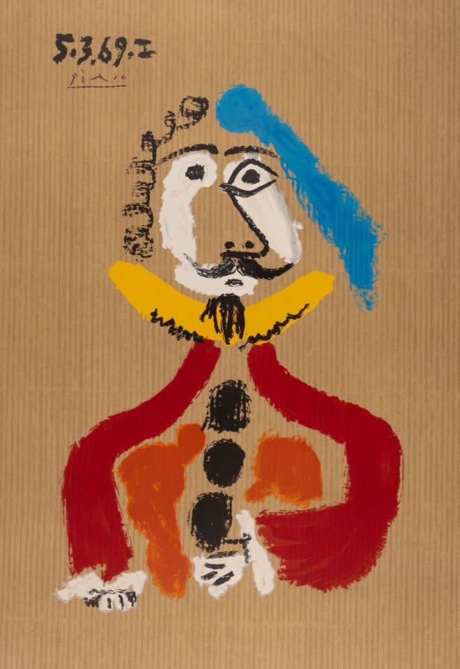 Pablo Picasso, Portrait Imaginaire 5.3.69 I, 1969