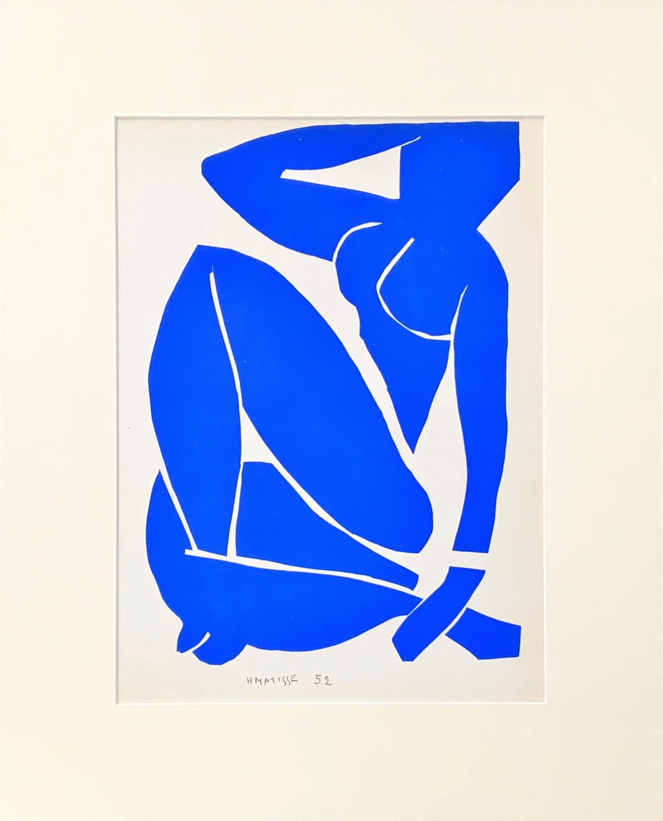 Henri Matisse, Nu Bleu III, 1958