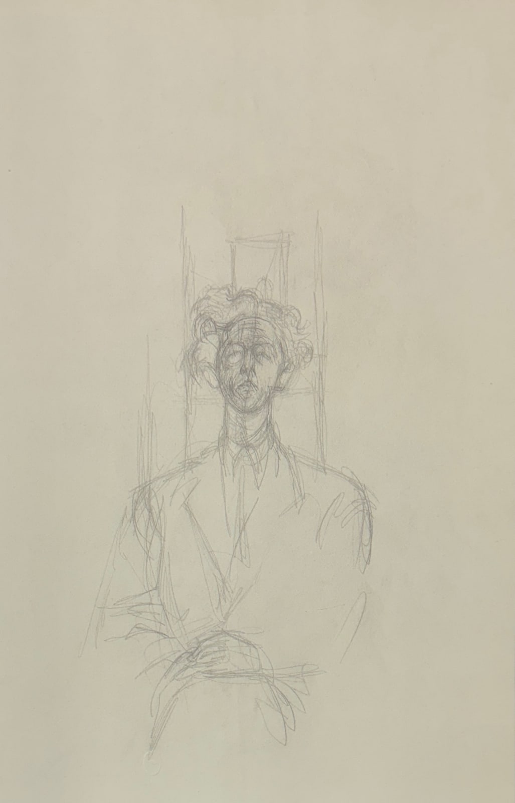 Alberto Giacometti, Ritratto di Isaku Yanaihara (1956) from Quarantacinque Disegni di Alberto Giacometti, 1963