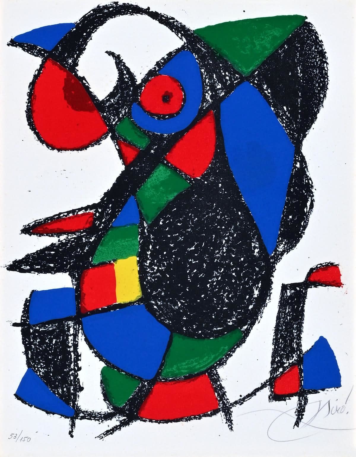 Joan Miro, Untitled from Lithographe II, 1975
