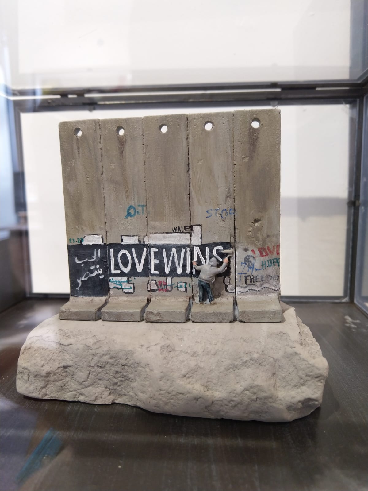 Banksy, Walled Off Hotel - Souvenir Wall Section, 2018