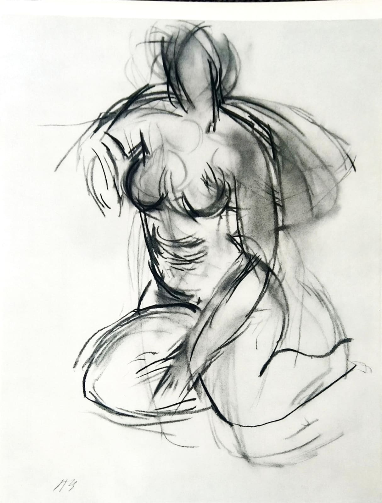 Henri Matisse, Dernières Oeuvres de Matisse, Nu Sans Visage I, 1958