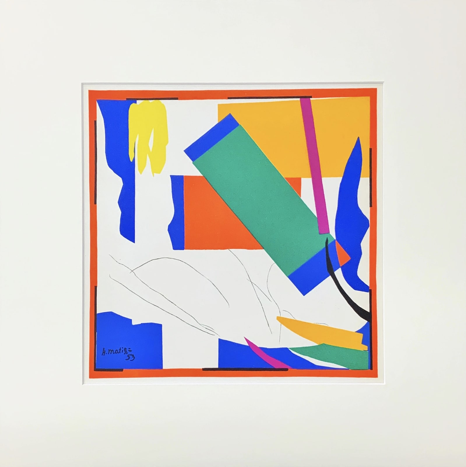 Henri Matisse, Souvenir D'Océanie , 1958