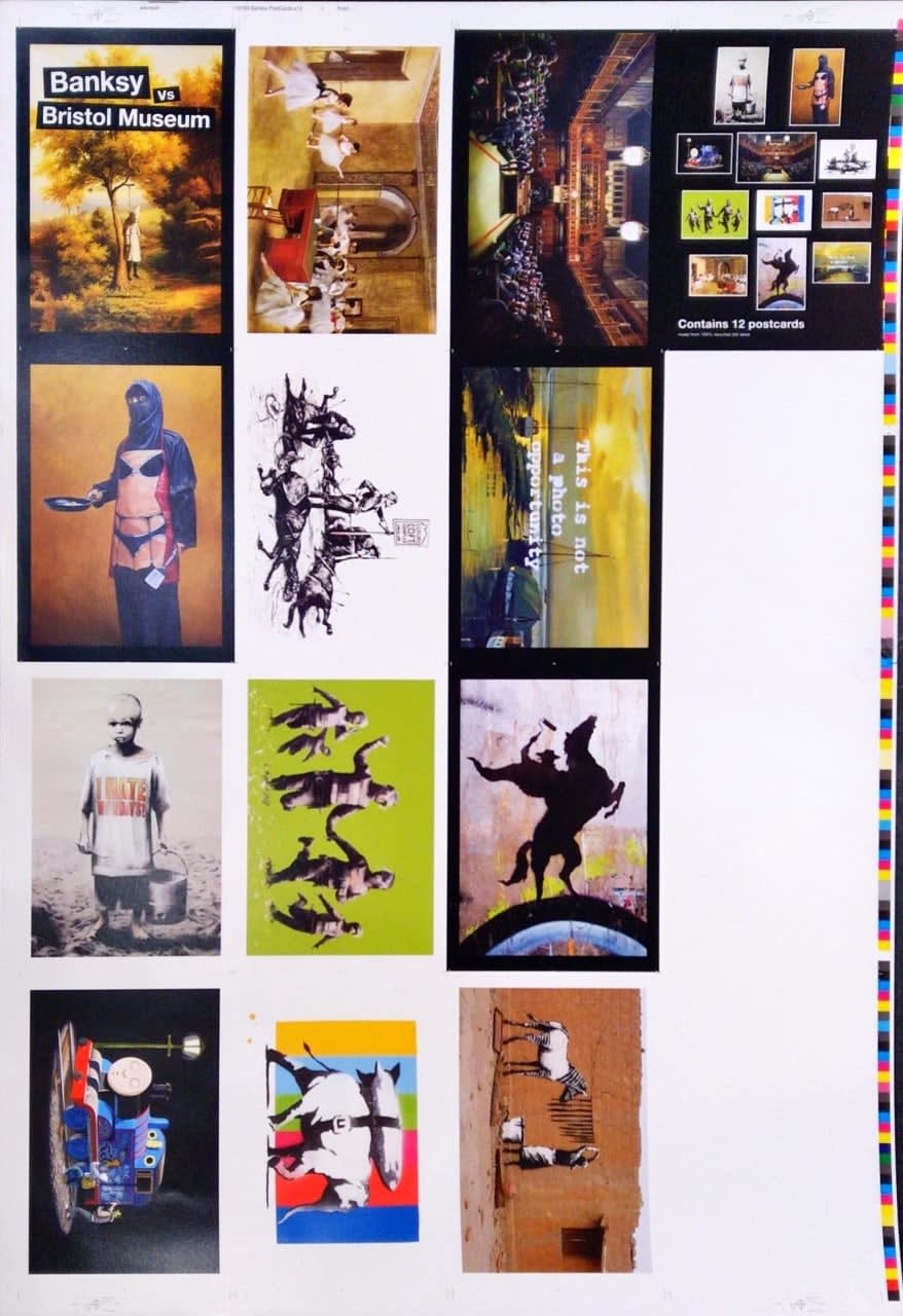 Banksy, Unique Registration Sheet, 2009