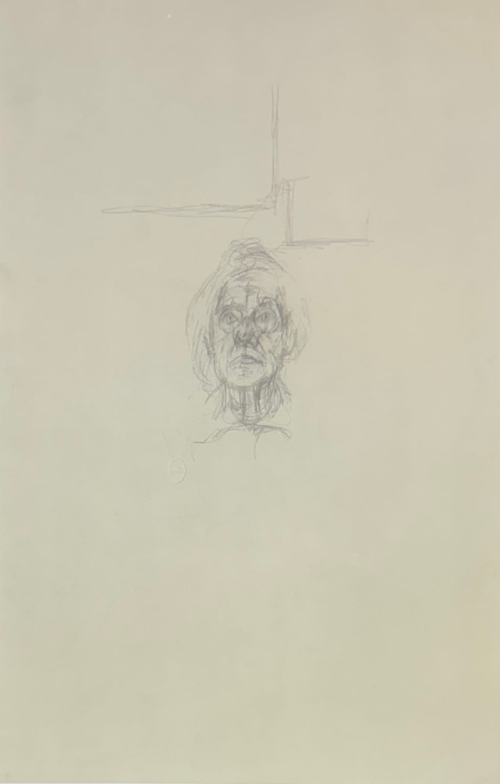 Alberto Giacometti, Ritratto della Madre (1961) from Quarantacinque Disegni di Alberto Giacometti, 1963