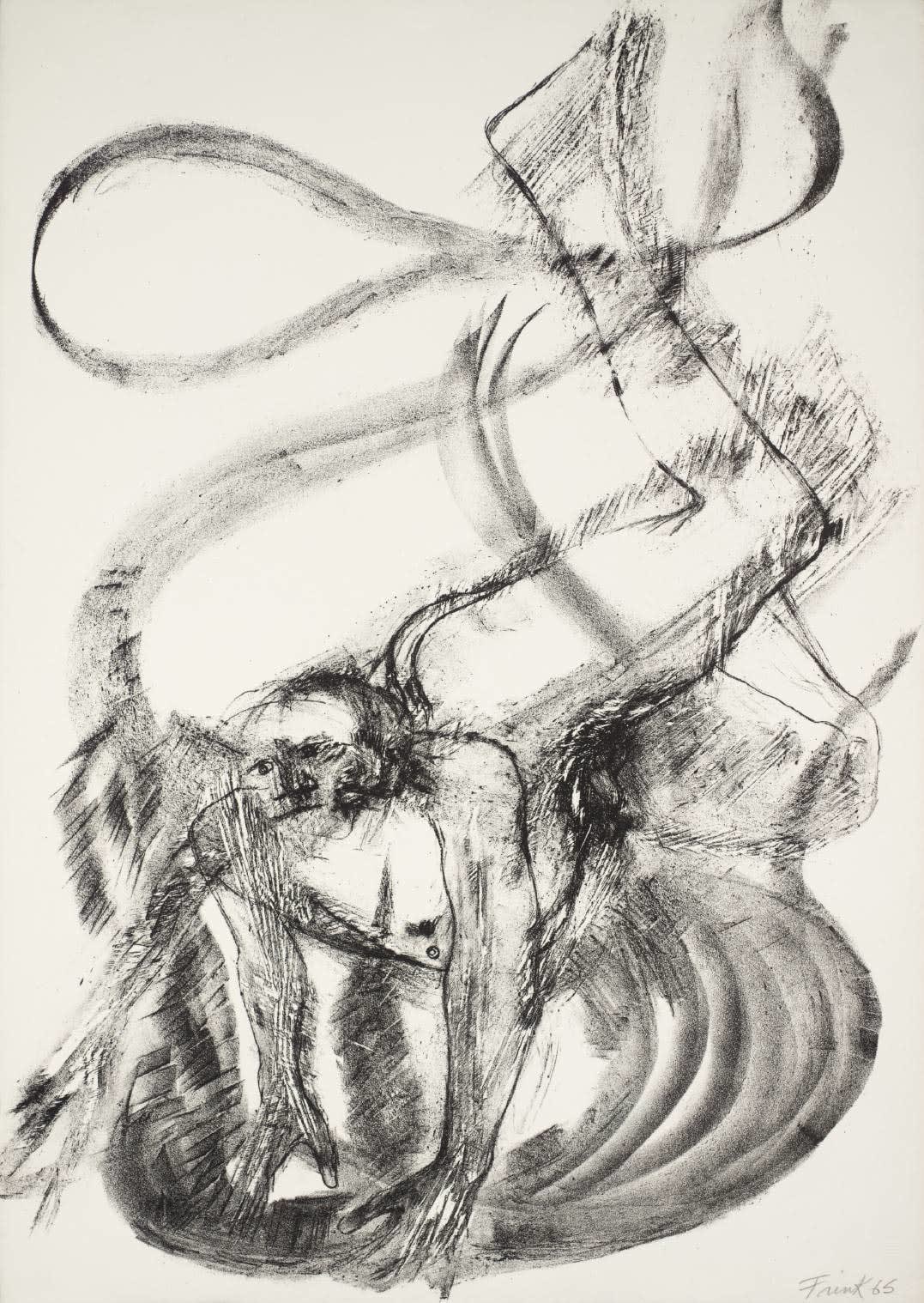 Elisabeth Frink, Spinning man, 1965