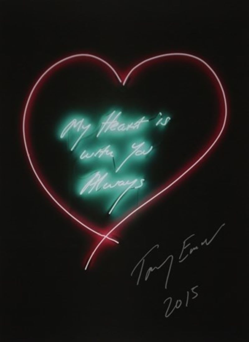 Tracey Emin, My Heart Is Always With You, 2005-2011