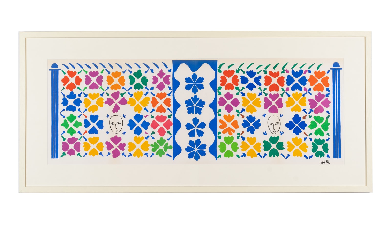 Henri Matisse, Décoration Masques, 1958