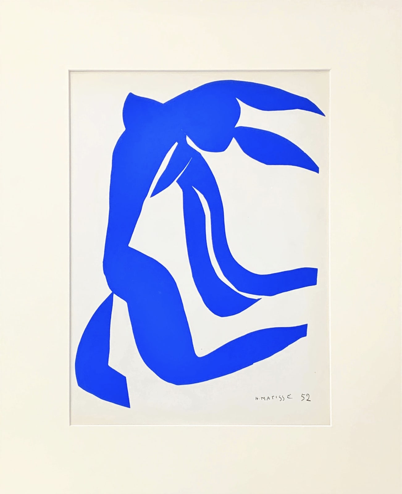 Henri Matisse, Nu Bleu VII, 1958