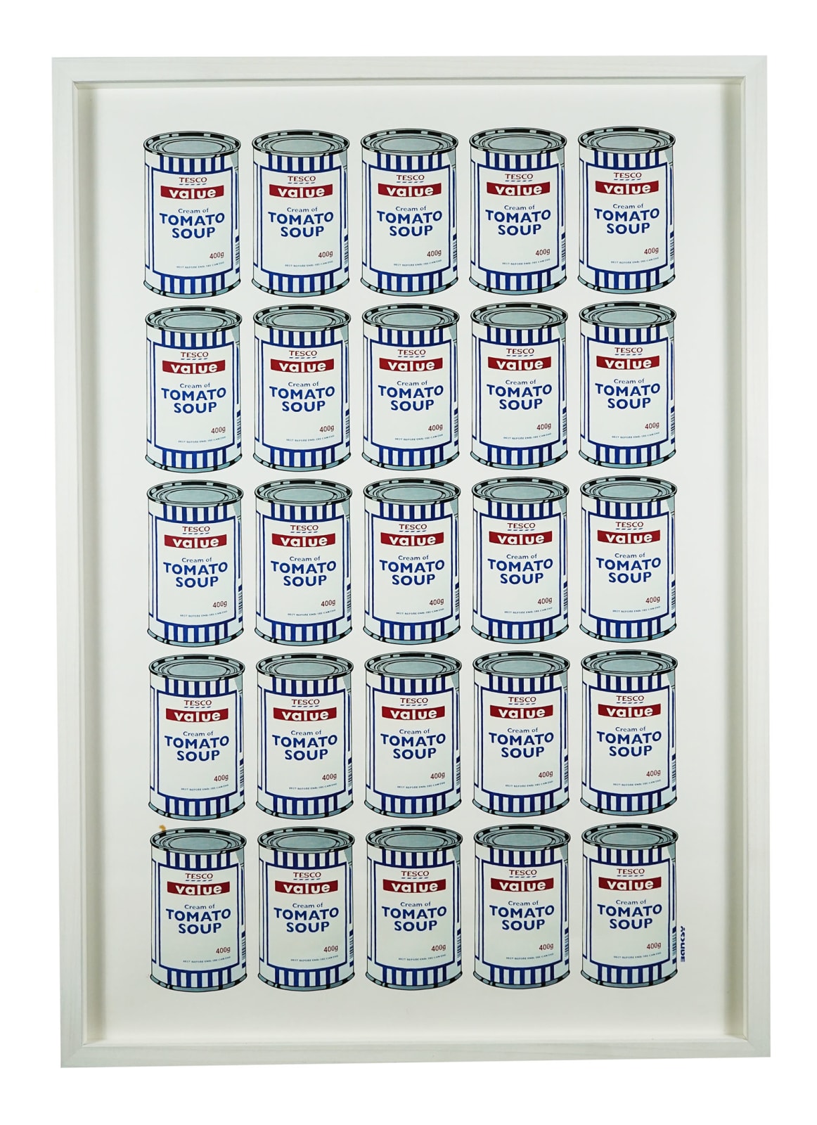 Banksy, Soup Cans, 2006