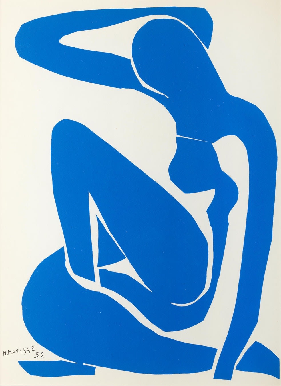 Henri Matisse, Nue Bleu I , 1958
