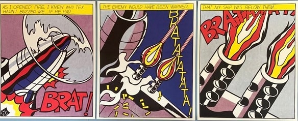 Roy Lichtenstein, As I Opened Fire, 1966