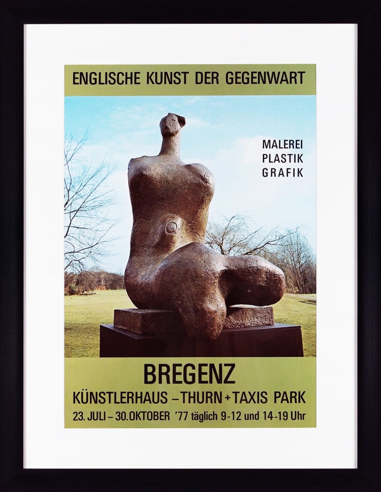 Henry Moore, Englische Kunst der Gegenwart, 1977