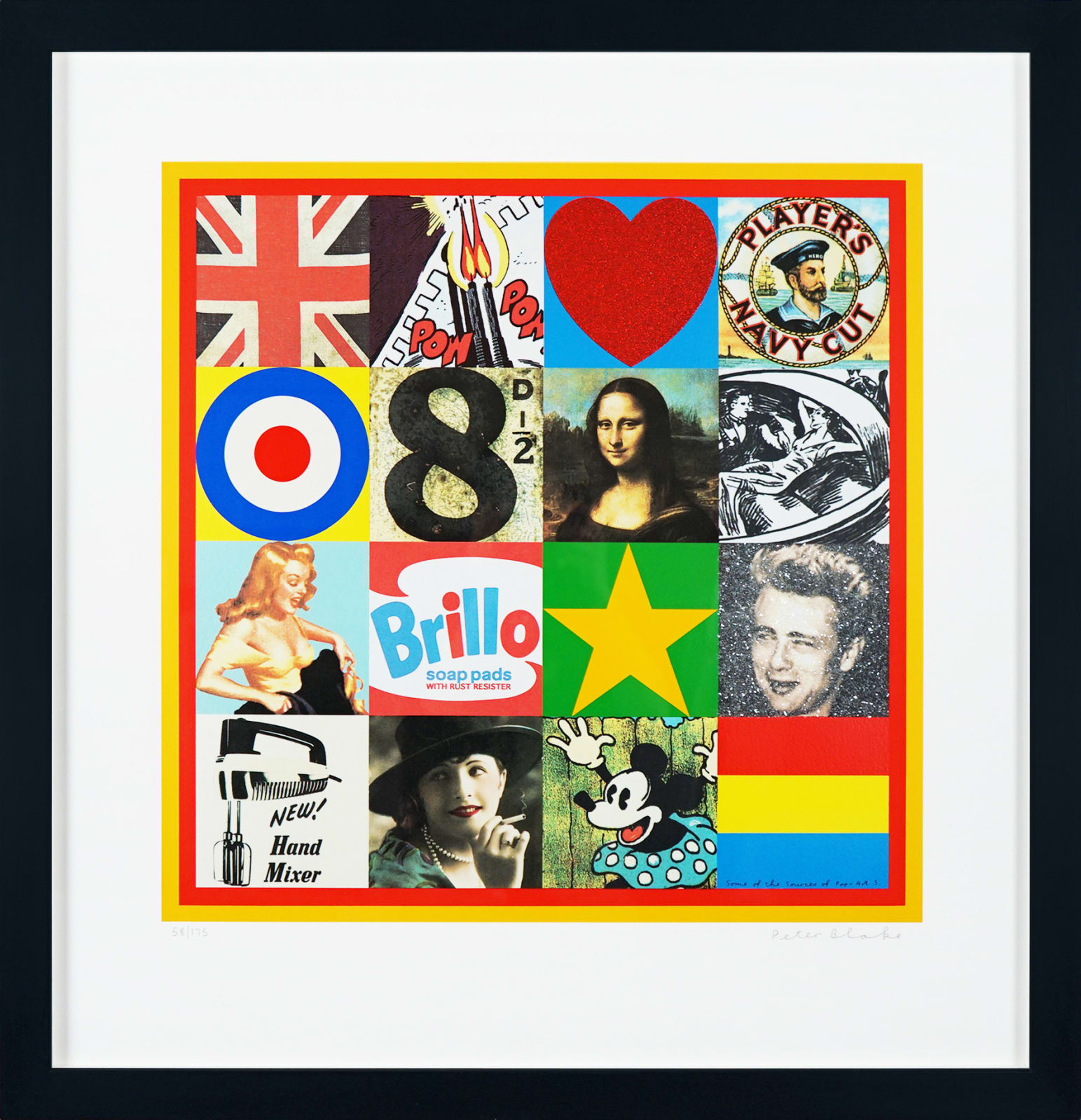 Peter Blake, Sources of Pop Art V, 2007 Hidden Gallery