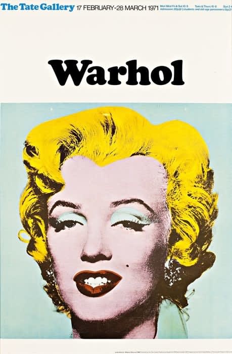 Andy Warhol, The Tate Gallery, 1971