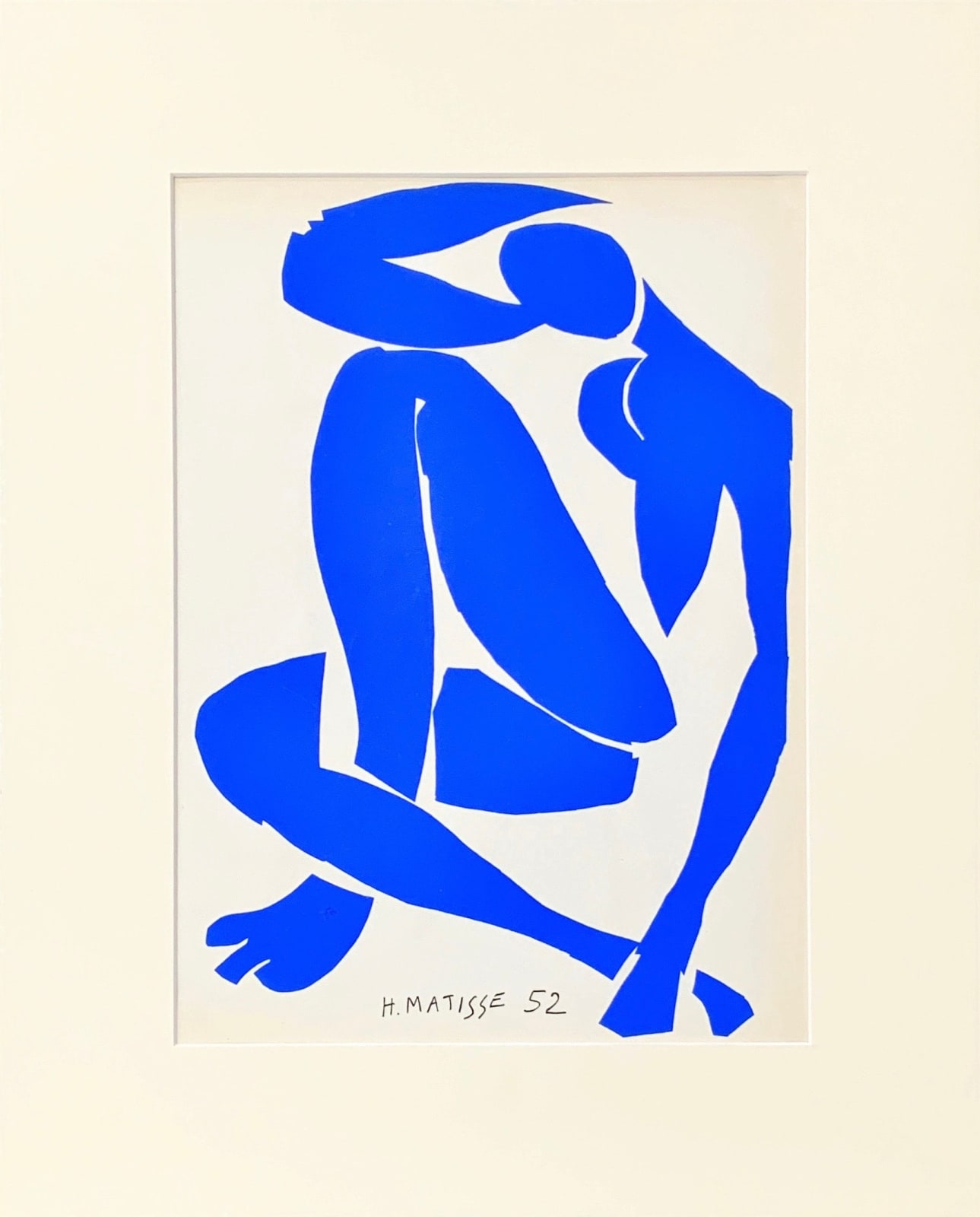 Henri Matisse, Nu Bleu IV, 1958