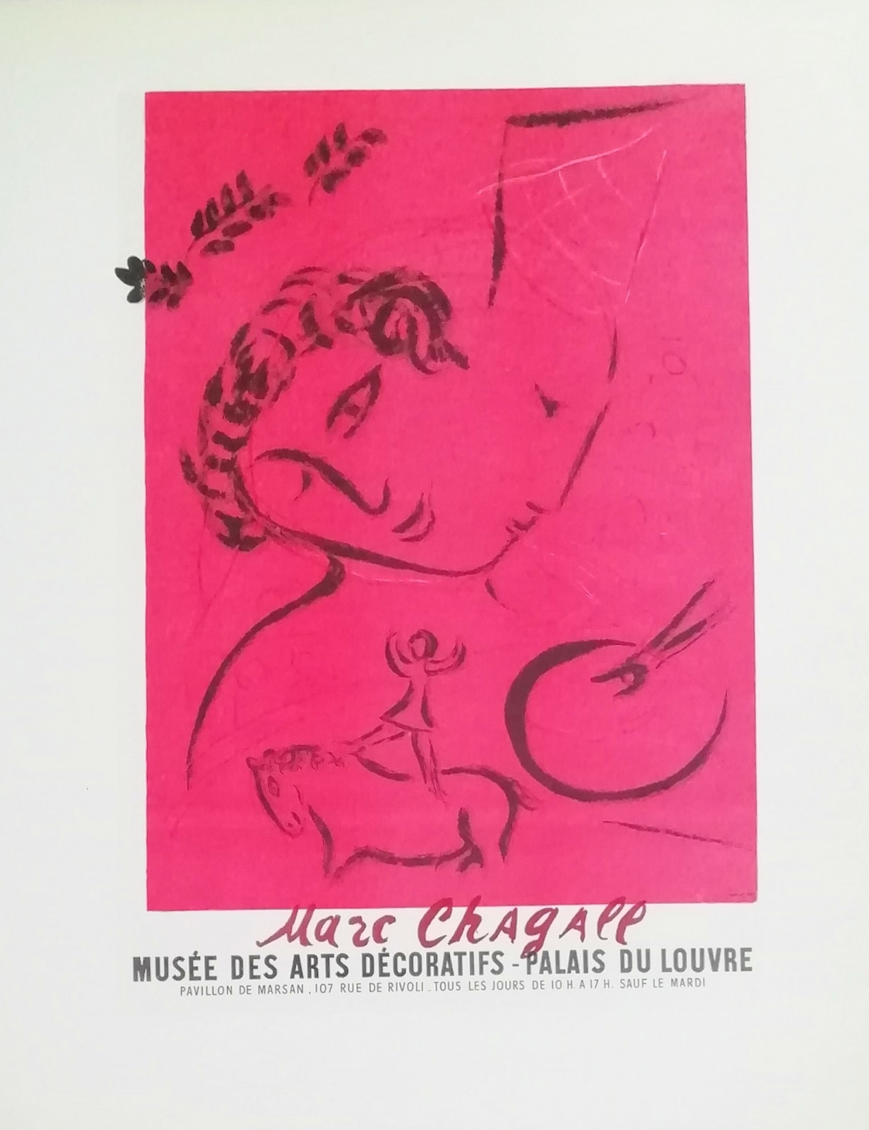 Marc Chagall, Musée Des Artes Décoratifs, 1959