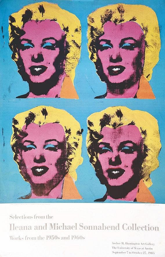 Andy Warhol, Ileana and Michael Sonnabend Collection University Texas Austin, 1985