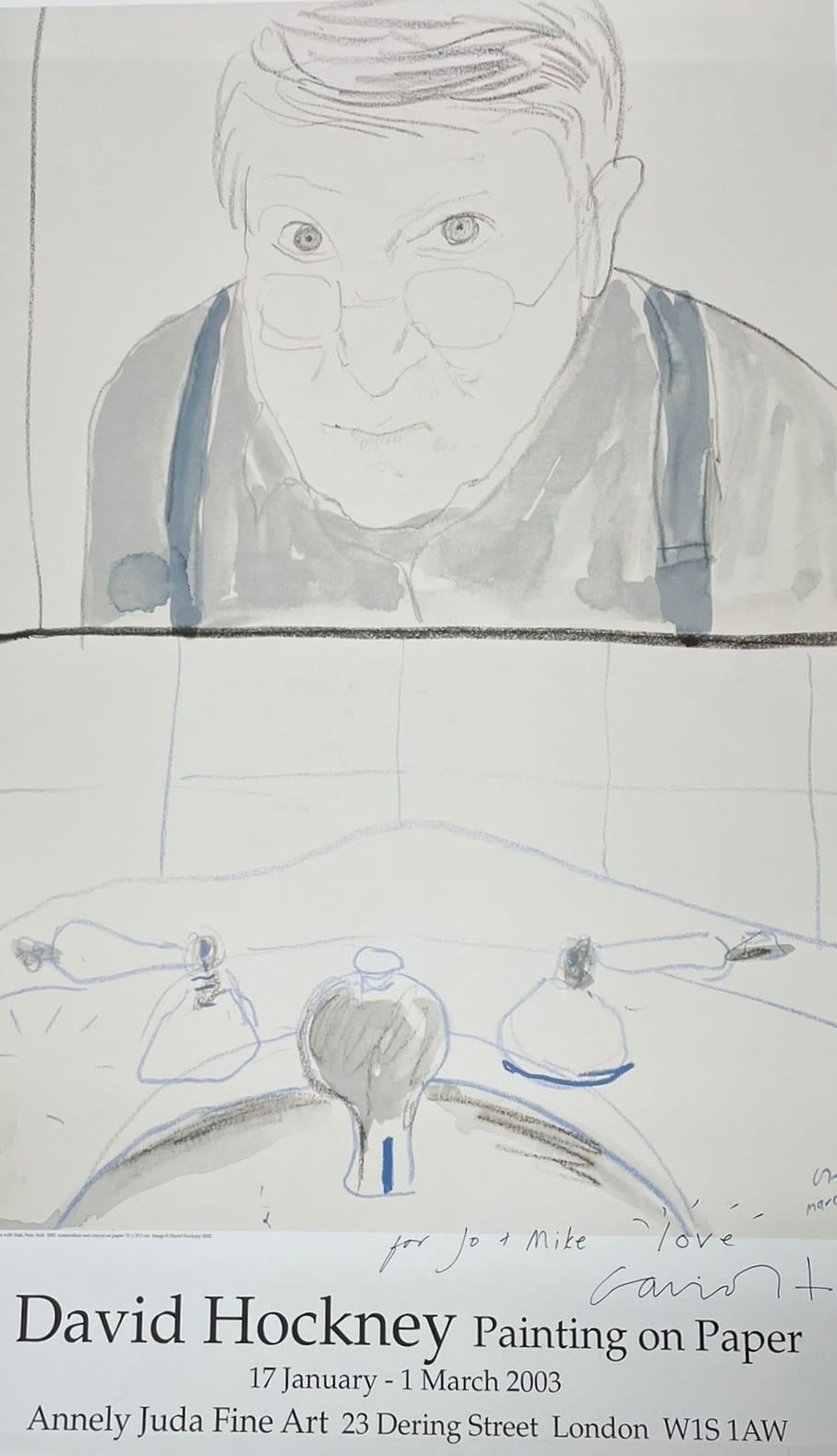 David Hockney, David Hockney: Painting on Paper, 2003