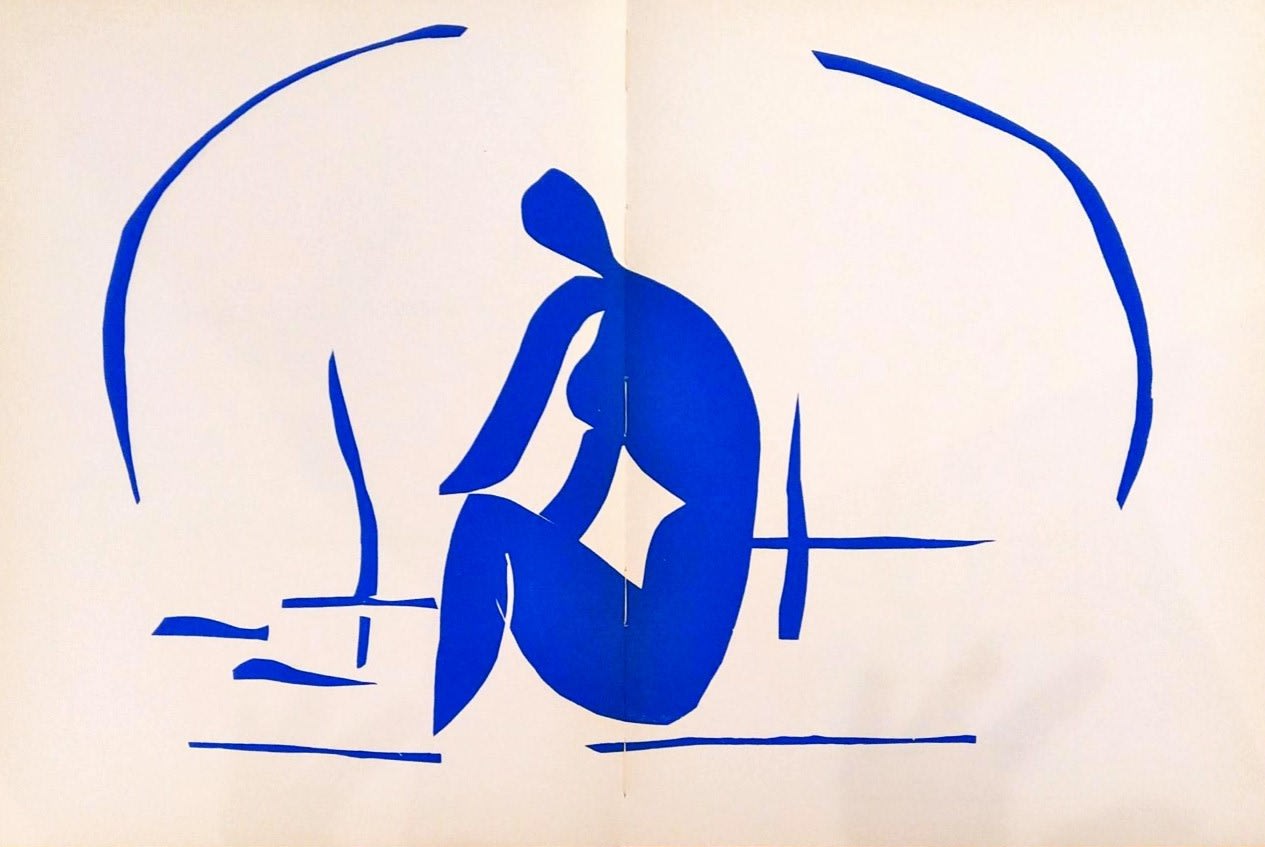 Henri Matisse, Baigneuse dan les Roseaux , 1958