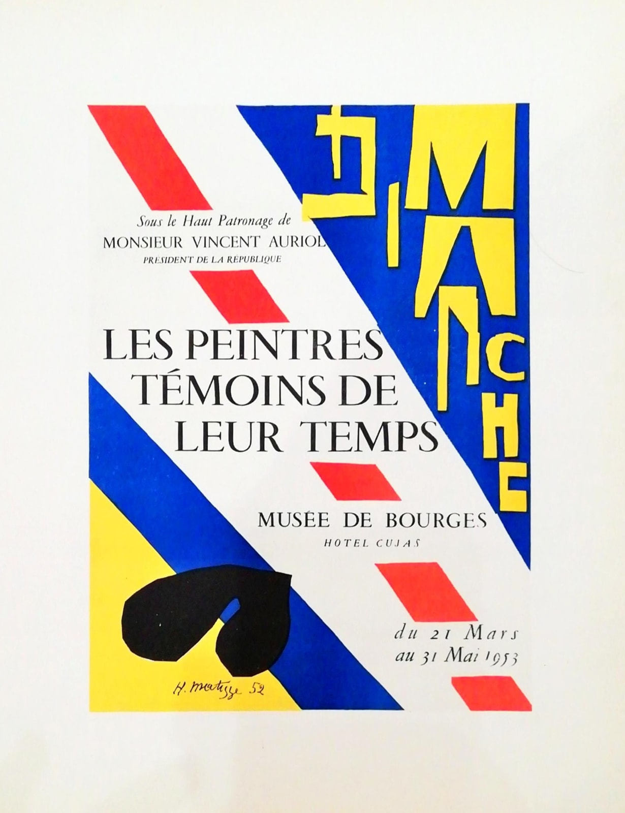 Henri Matisse, Les Peintres Témoins de leur Temps , 1959