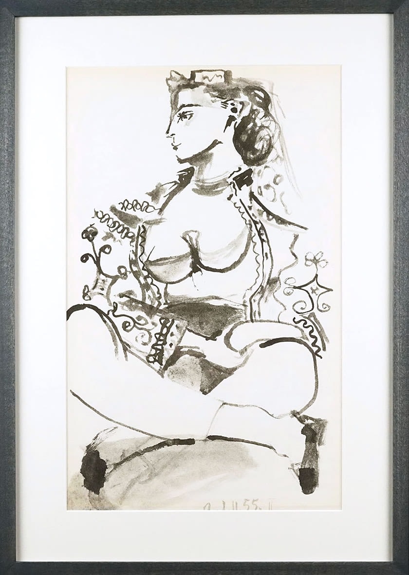 Pablo Picasso, Carnet de Californie - 21.11.55 II, 1959