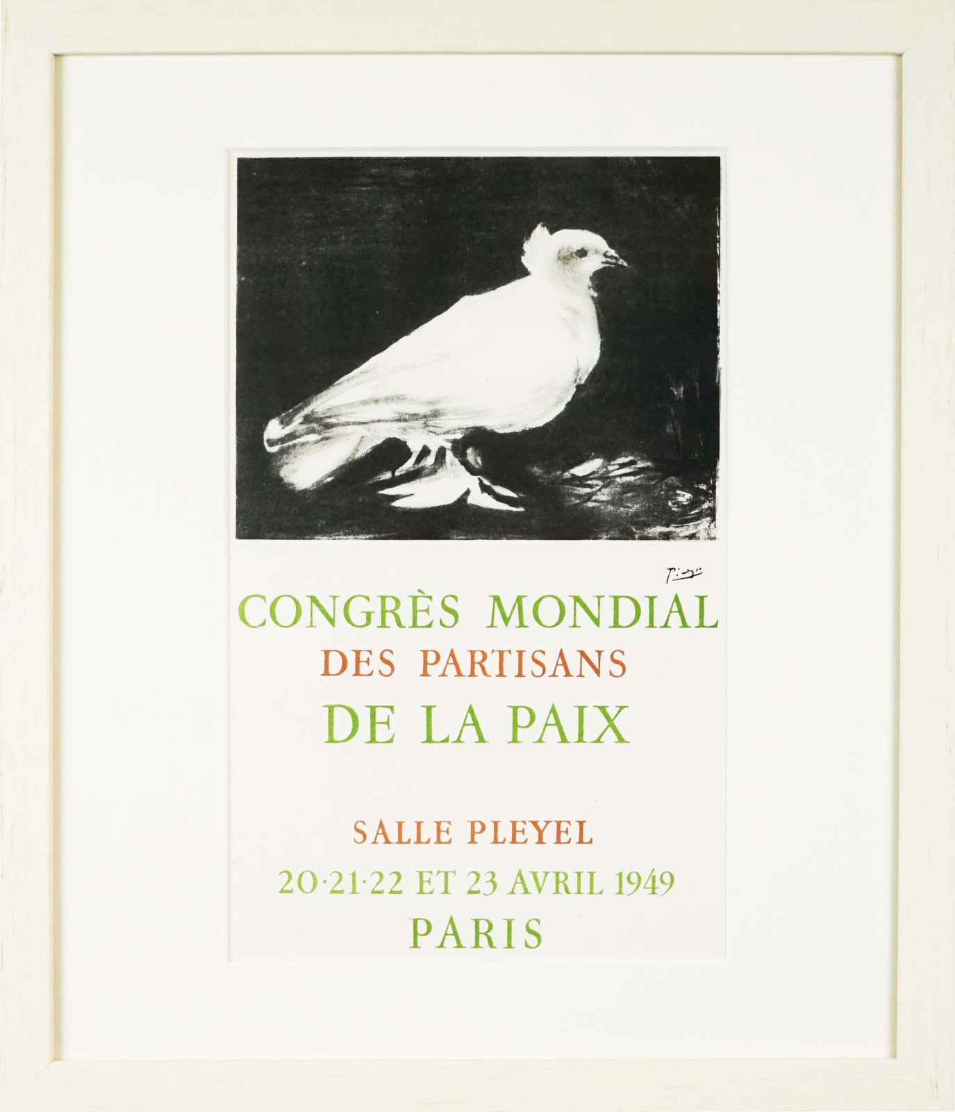 Pablo Picasso, Congrès Mondial des Partisans de la Paix, 1959