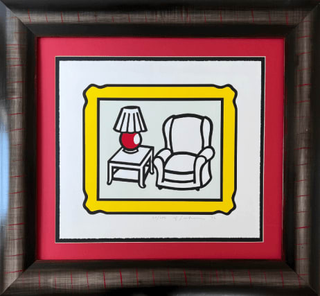 Roy Lichtenstein, Red Lamp, 1992