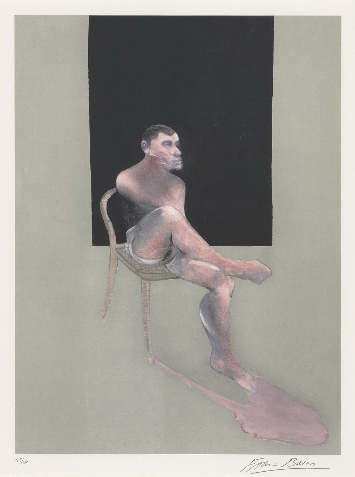 Francis Bacon, Portrait of John Edwards, 2002