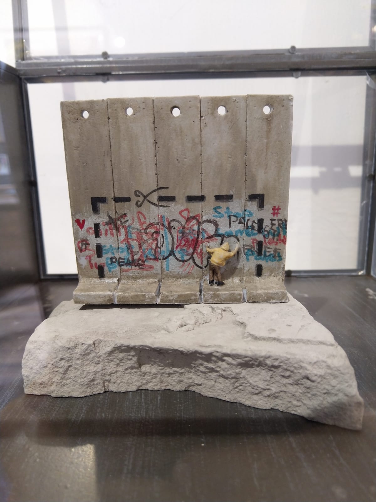 Banksy, Walled Off Hotel - Souvenir Wall Section, 2018