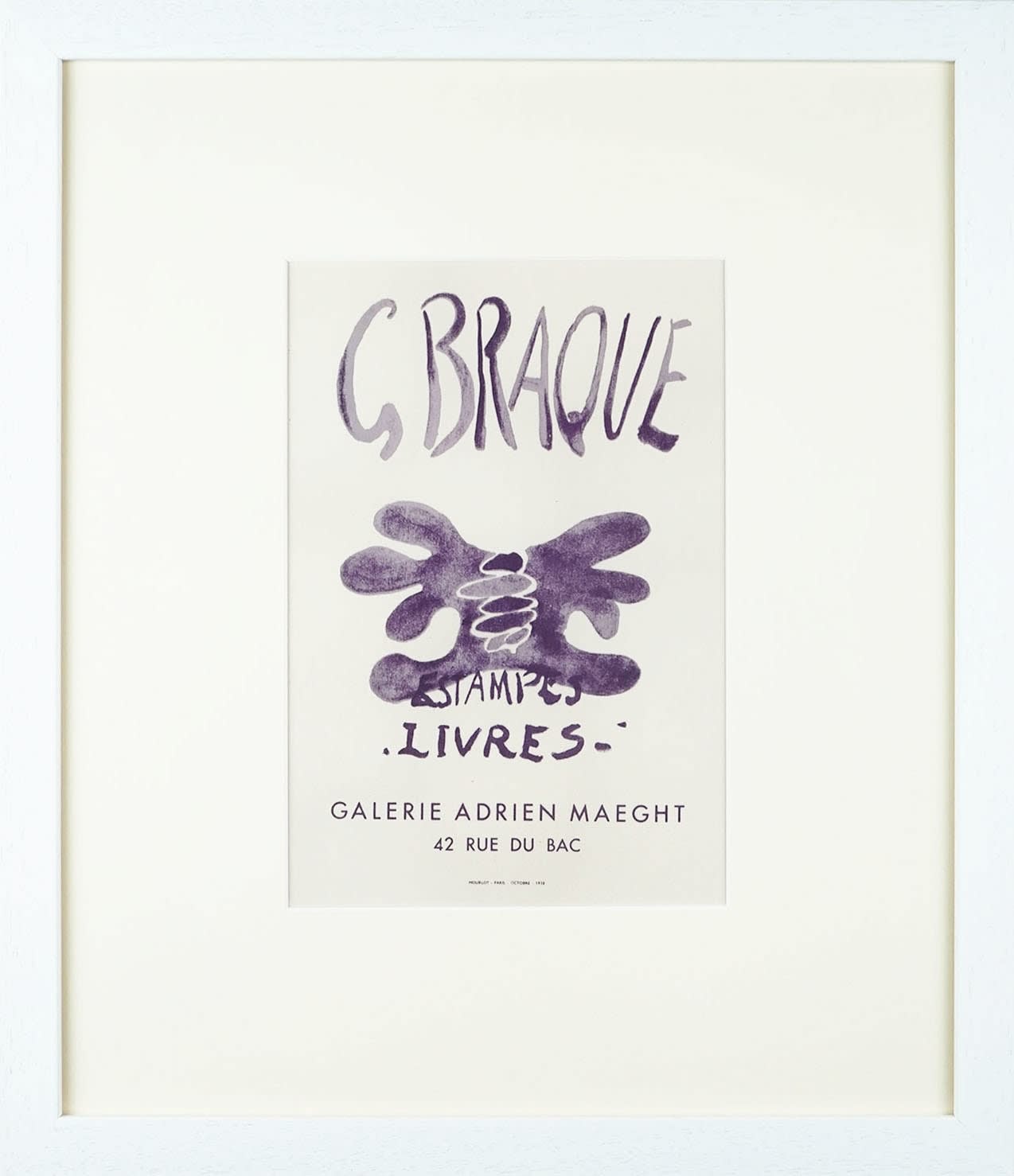 Georges Braque, Estampes Livres, 1959