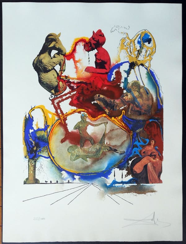 Salvador Dali, Heroic, 1973
