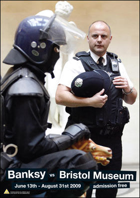 Banksy, Banksy V Bristol Museum - Copper, 2009