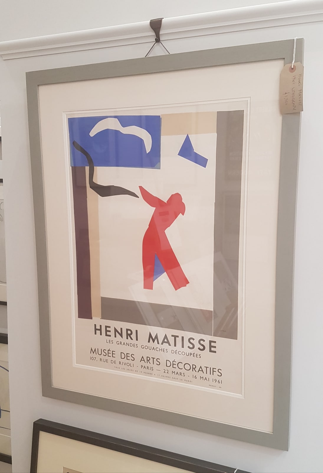 Henri Matisse, Musée des Arts Décoratifs, 1961