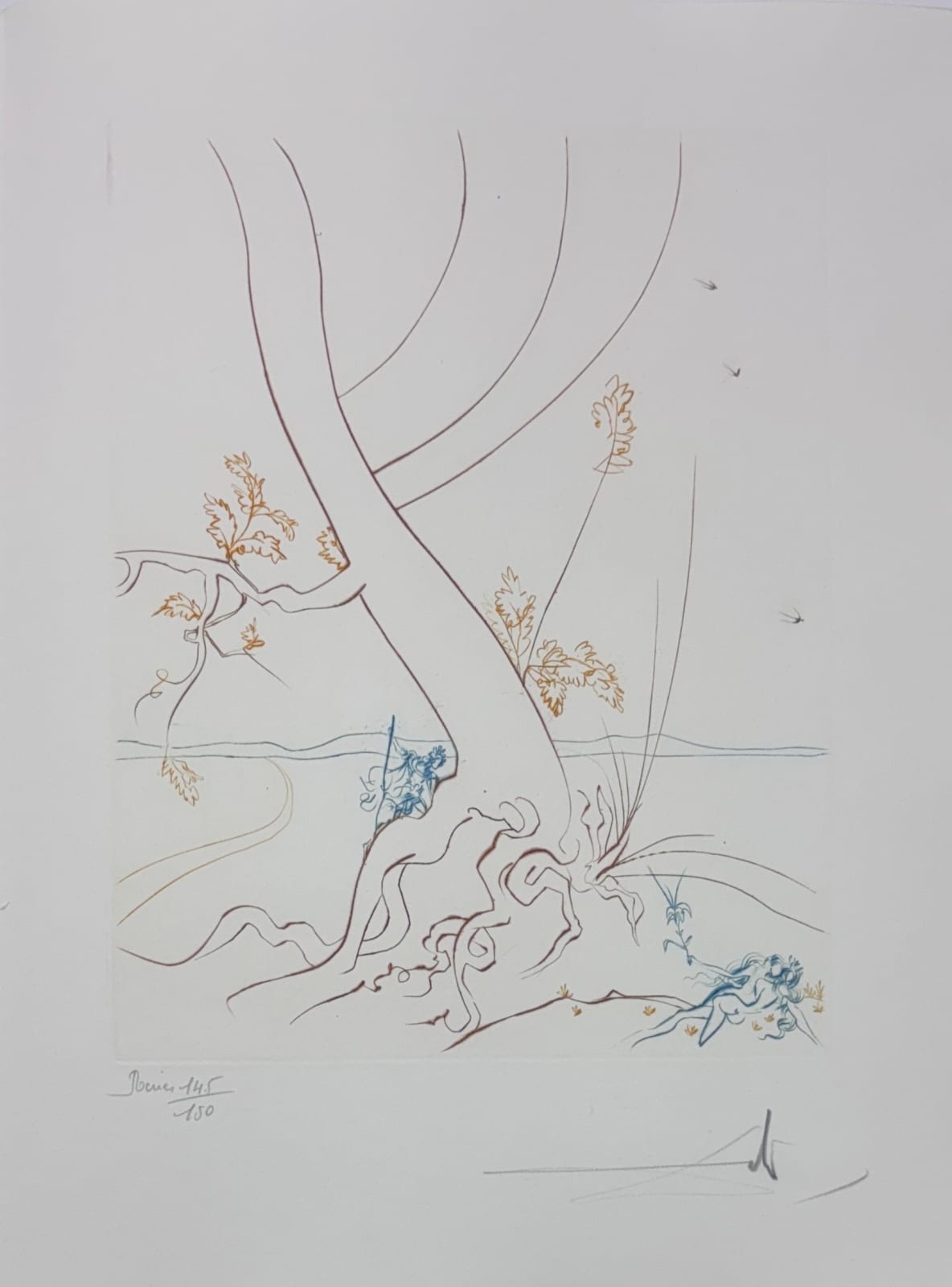 Salvador Dali, The Tree of Knowledge, 1974
