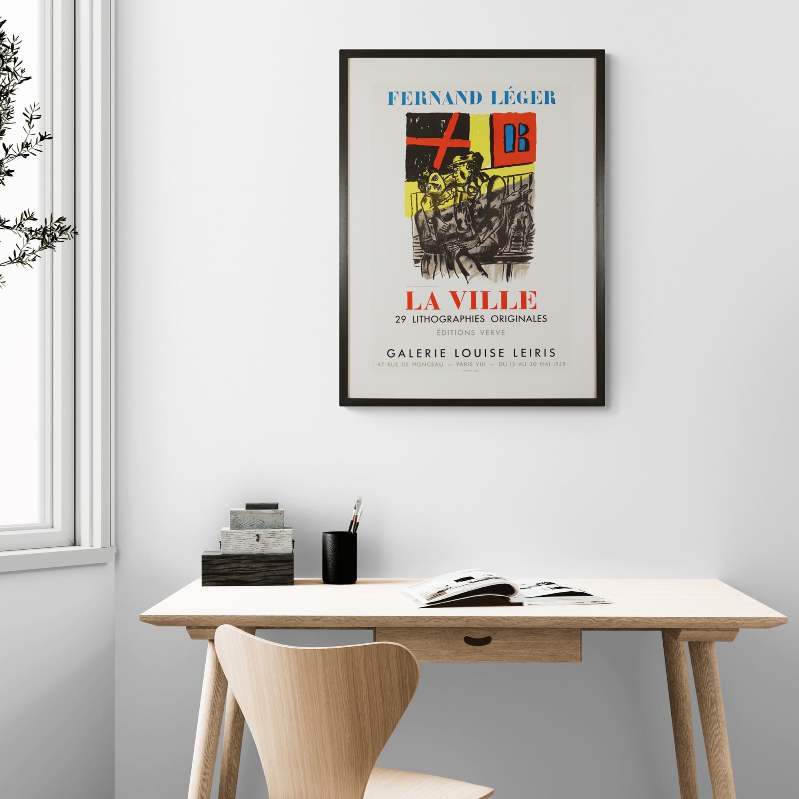 Fernand Leger, Galerie Louise Leiris: La Ville, 1959