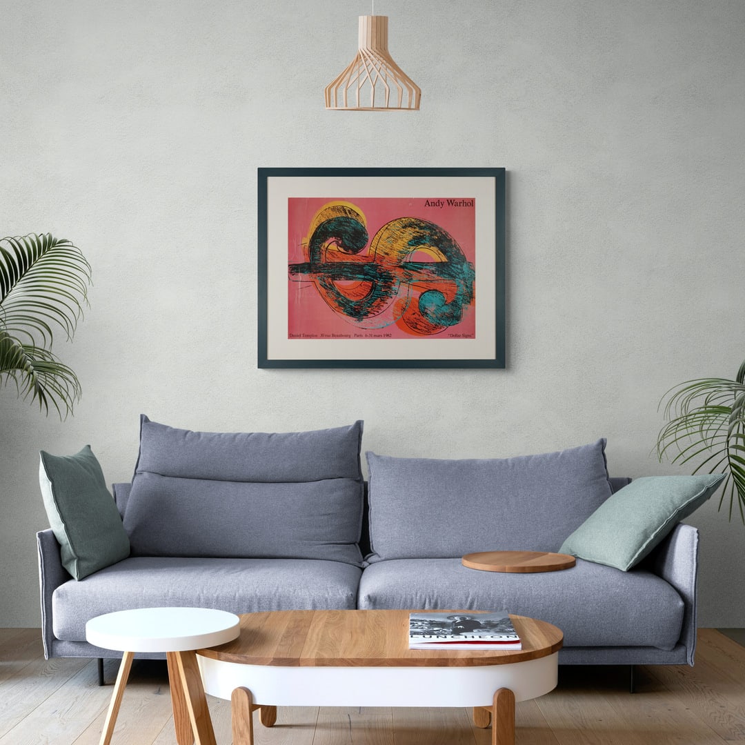 Andy Warhol, Dollar Signs, Galerie Daniel Templon, 1982