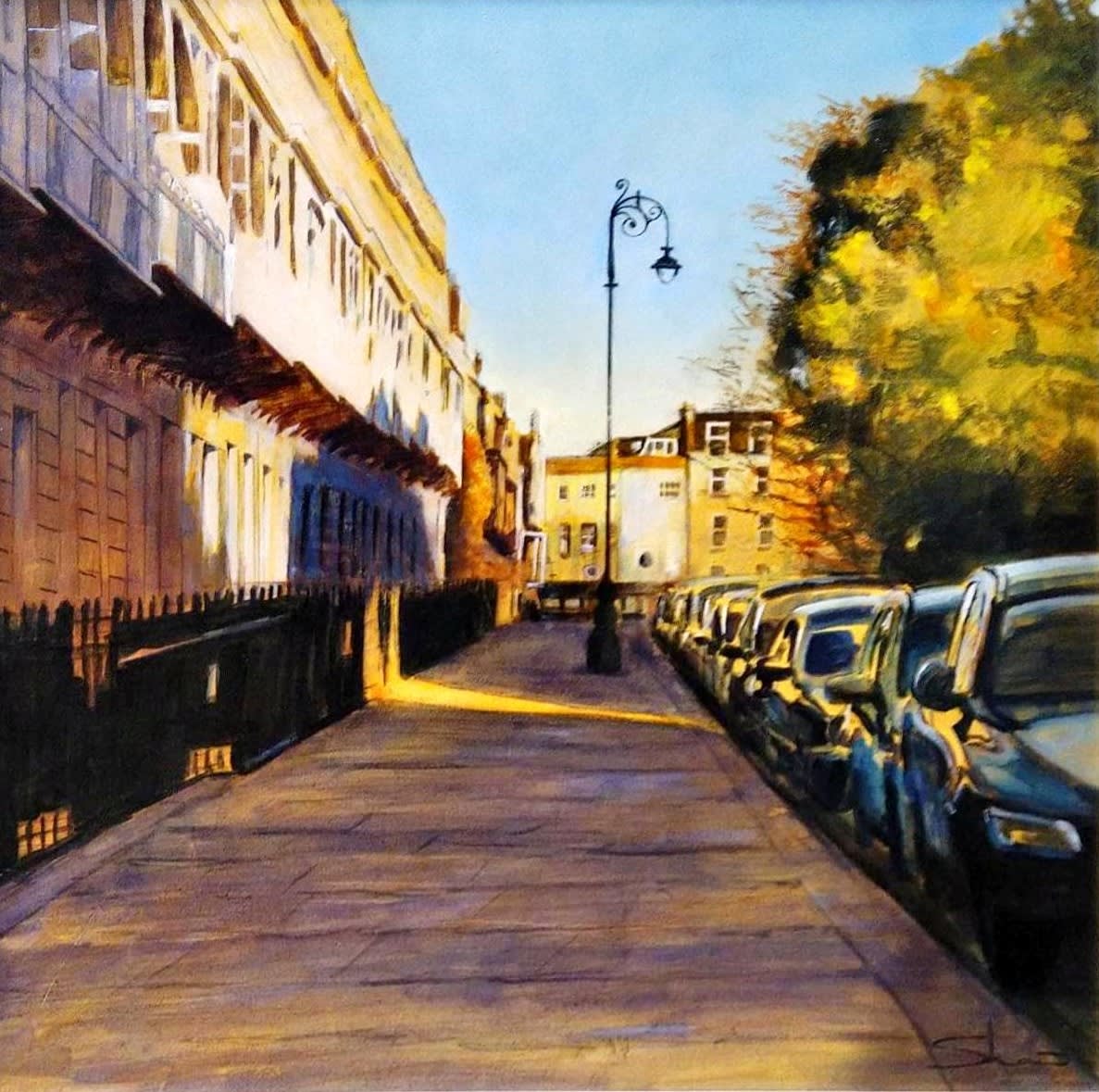 Elaine Shaw, Summer Evening in Clifton, 2019