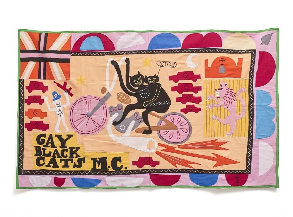 Grayson Perry, Gay Black Cats MC, 2017