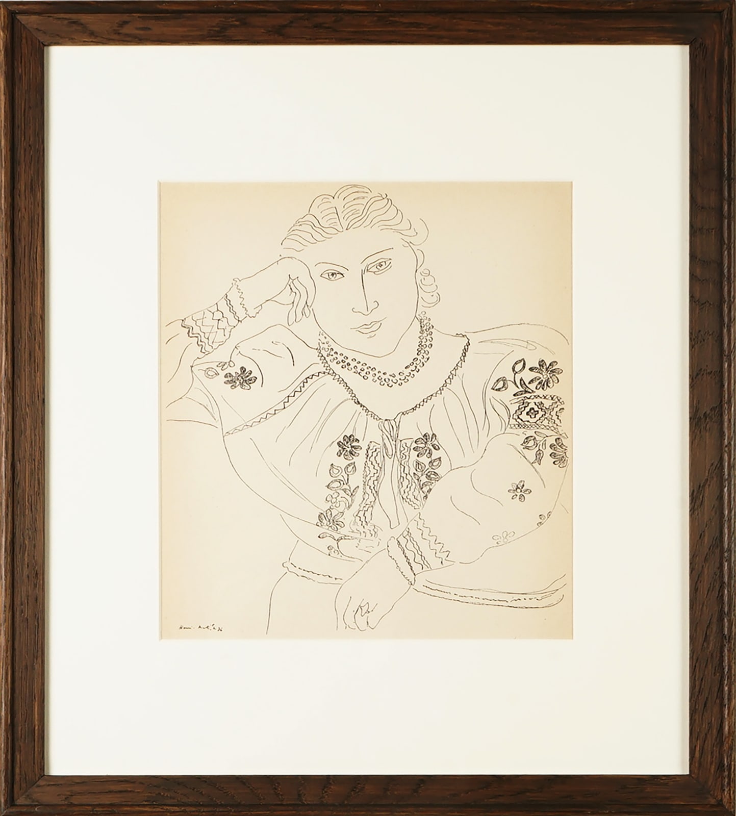 Henri Matisse, Cahiers d'Art - Dessins de Matisse XXV, 1936