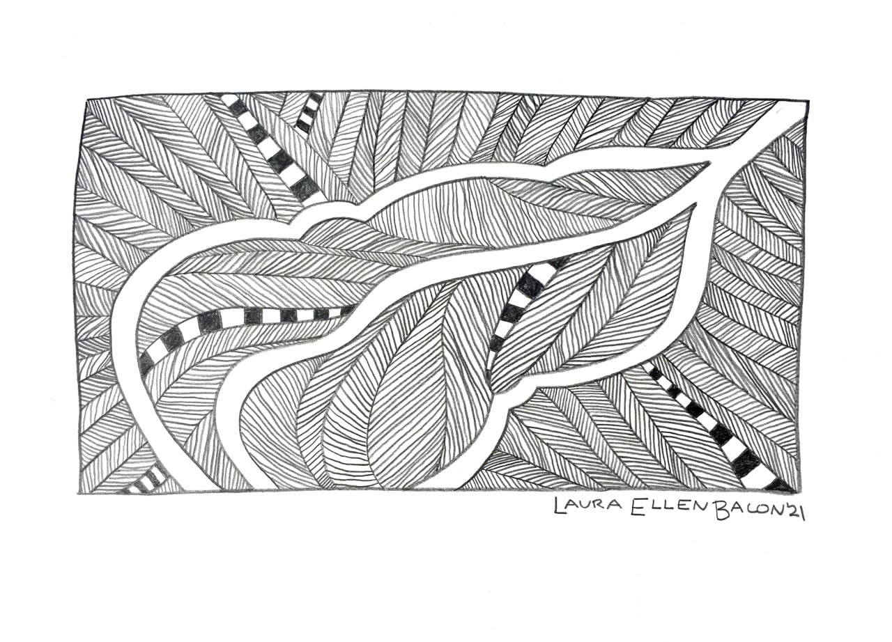 Laura Ellen Bacon, Unfurl, 2021