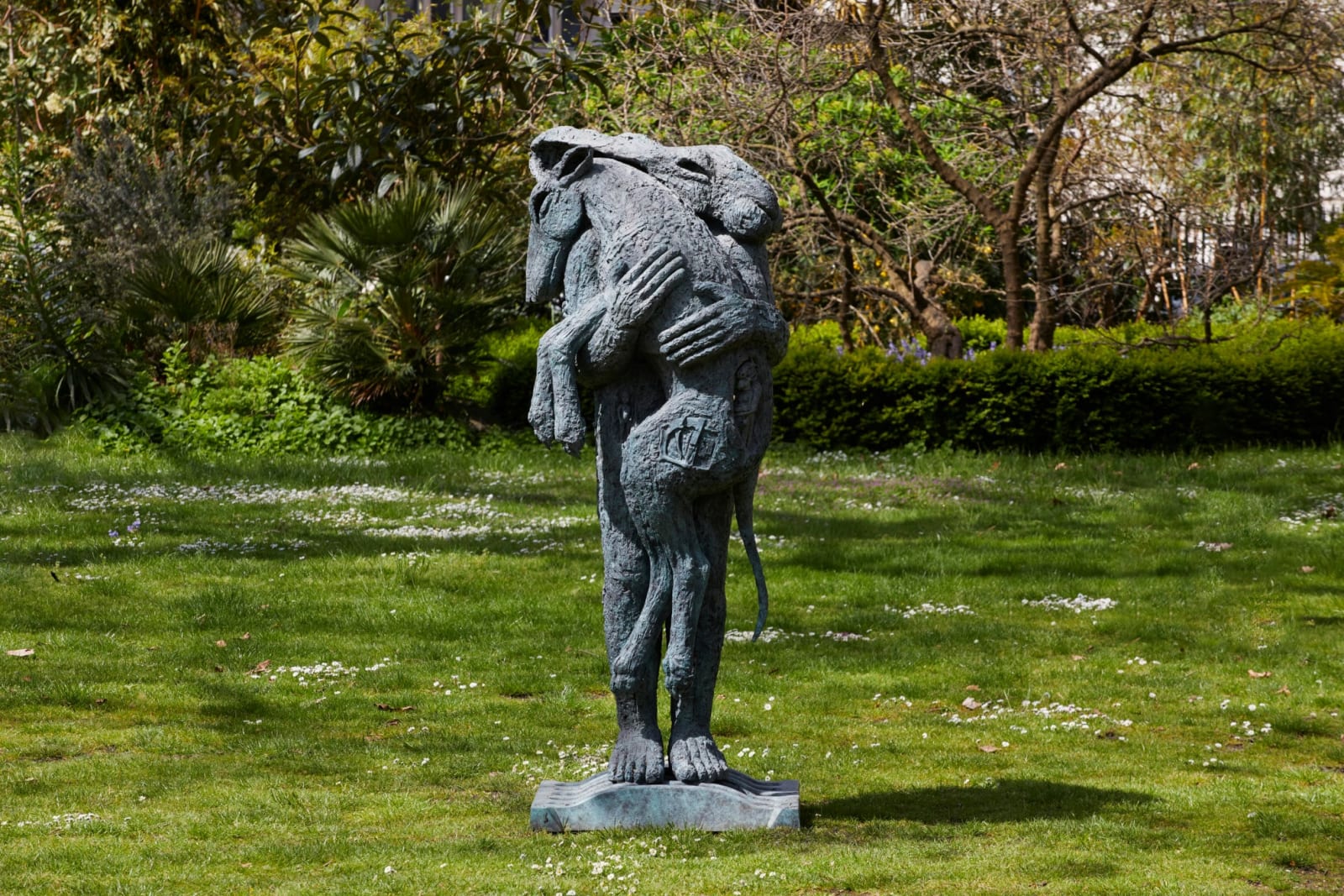 Sophie Ryder, Ladyhare with Dog II , 2018