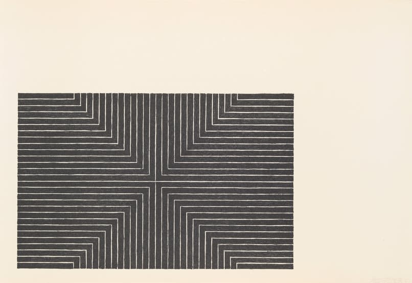 Frank Stella, Arbeit MachtFrei, 1967