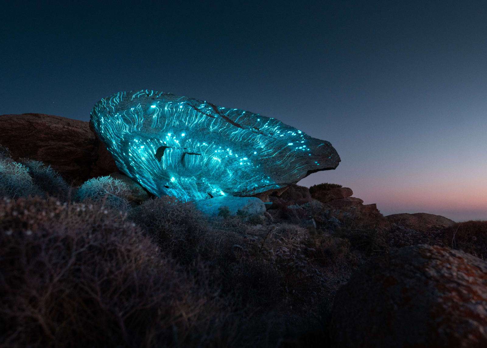 Philipp Frank, Mykonos Lightcodes #07, 2025