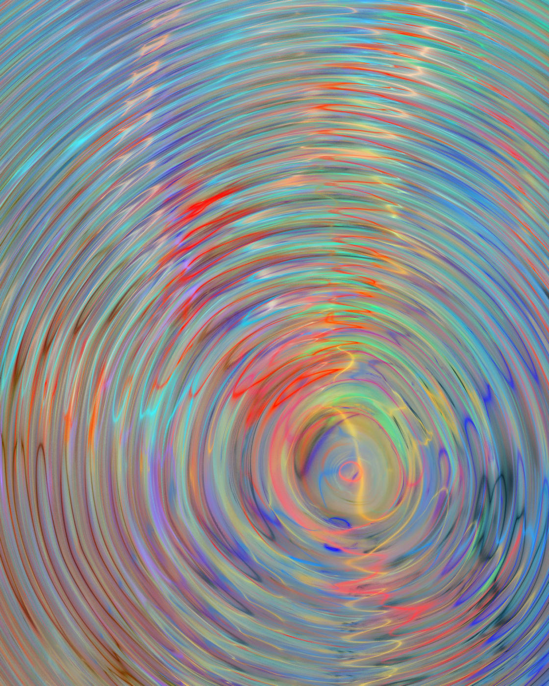 Zachary Lieberman, Ripple Study #5, 2024