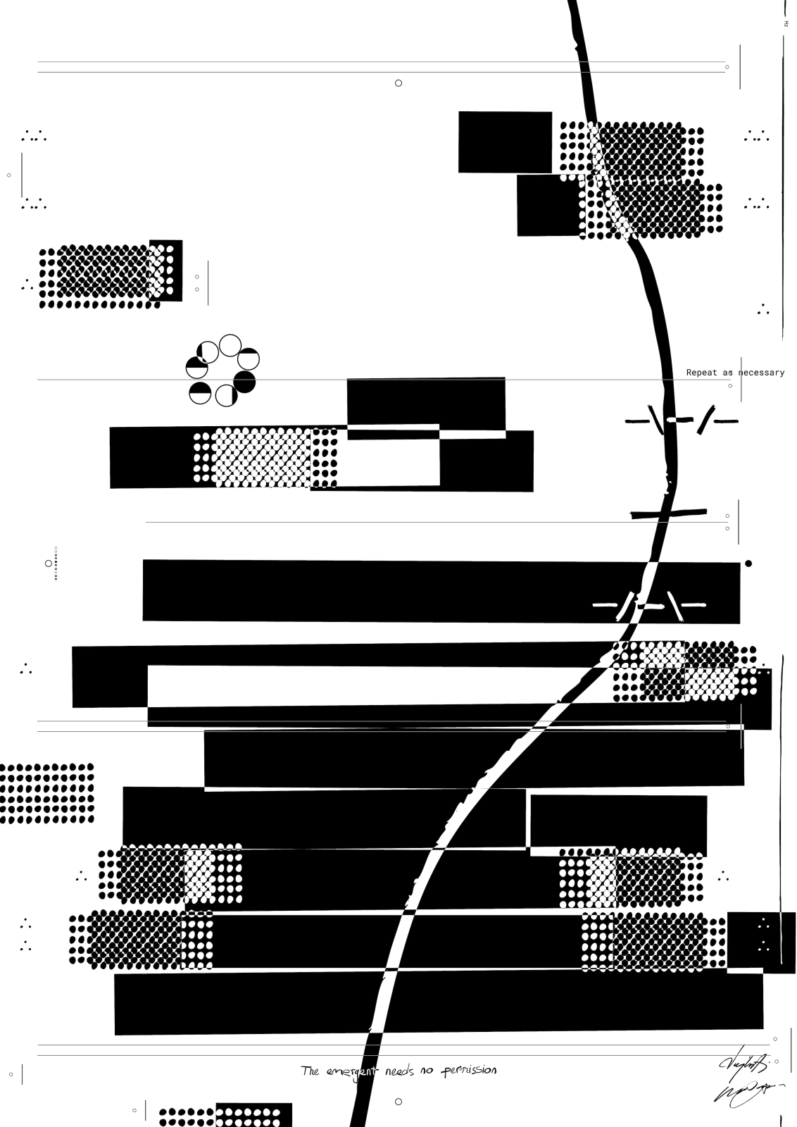 Operator, Repeat as necessary #26 - The emergent needs no permission, 2025