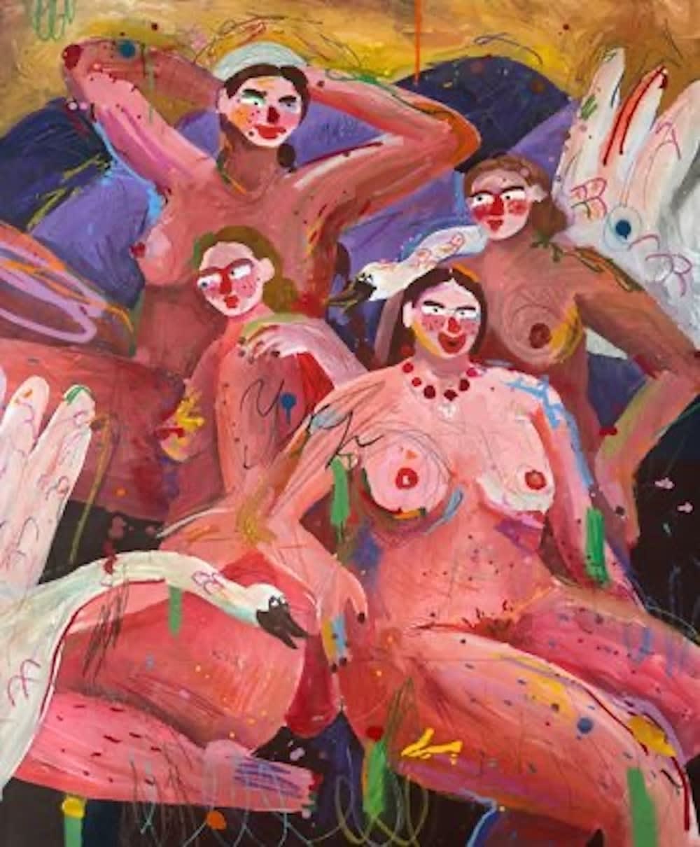 Iryna Maksymova, Swans, 2024